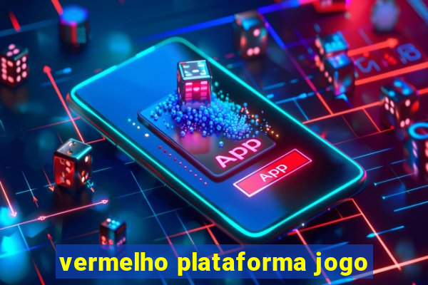 vermelho plataforma jogo